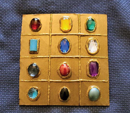 Biblical Breastplate with Gemstones gemstones-of-the-bible