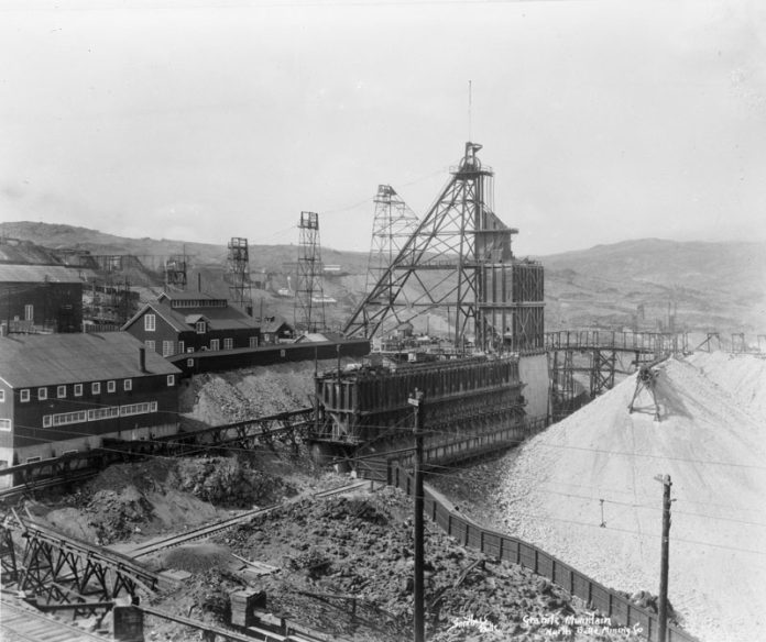 The Granite Mountain butte-montana