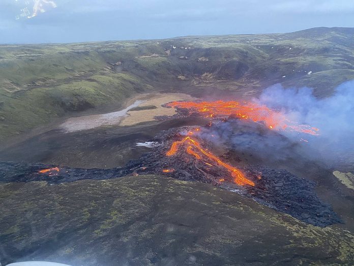 IcelandVolcano Fagradalsfjall_volcanic_eruption_-_2021 Fagradalsfjall volcanic