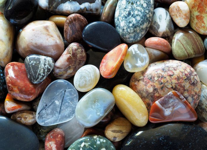 Tumbled Rocks rock-tumbling